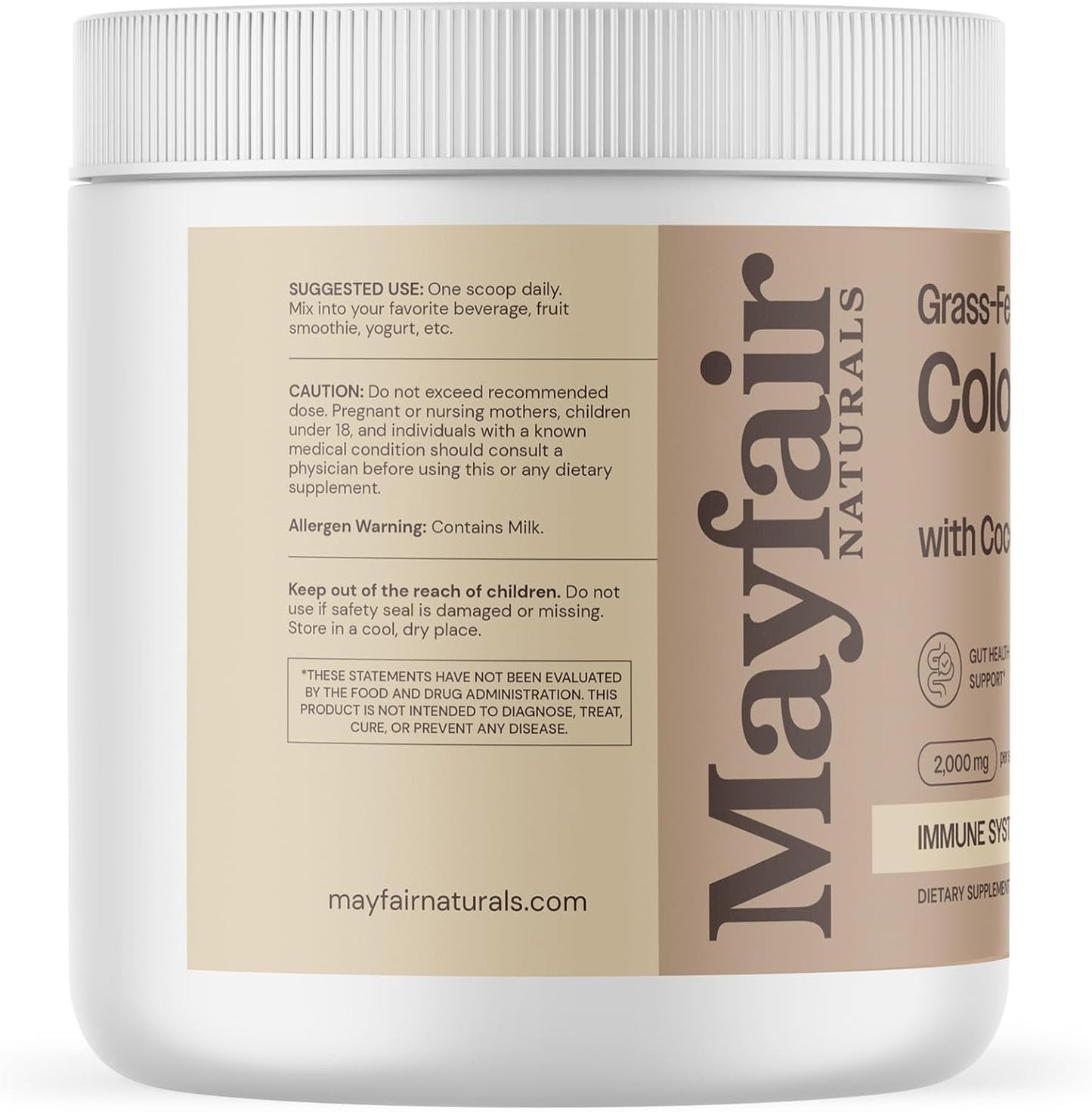 Grass-Fed Bovine Colostrum - Chocolate