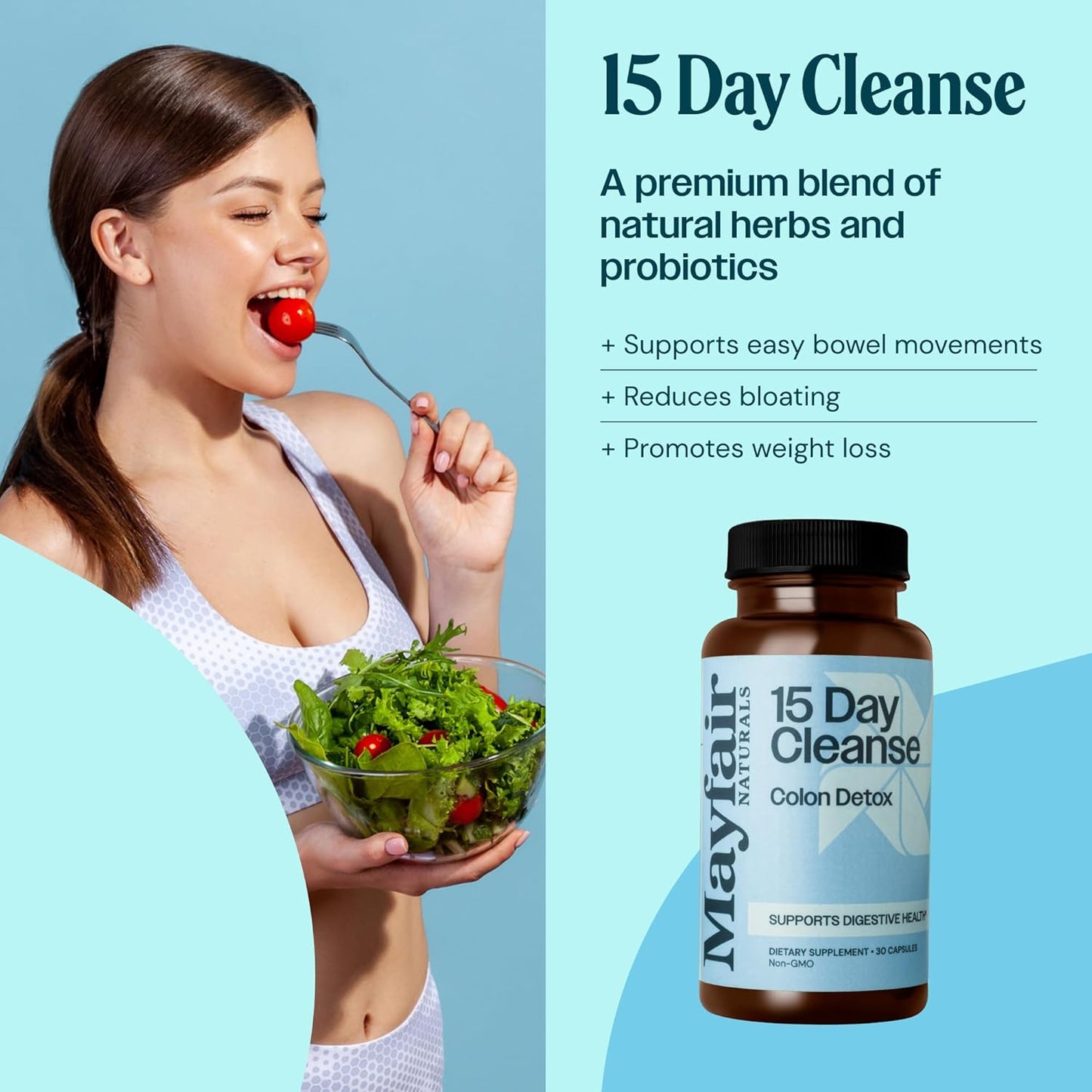 2x 15 Day Cleanse Colon Detox (30 Servings)