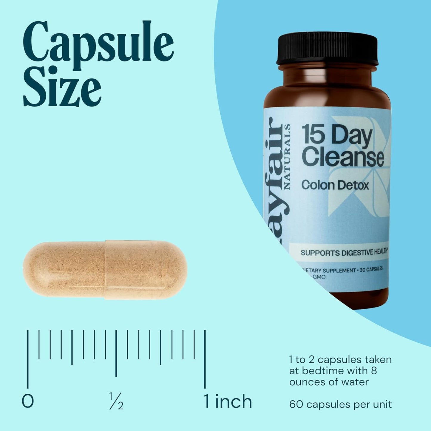 2x 15 Day Cleanse Colon Detox (30 Servings)