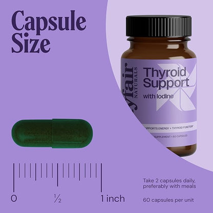 Thyroid Support with Iodine 60 Capsules