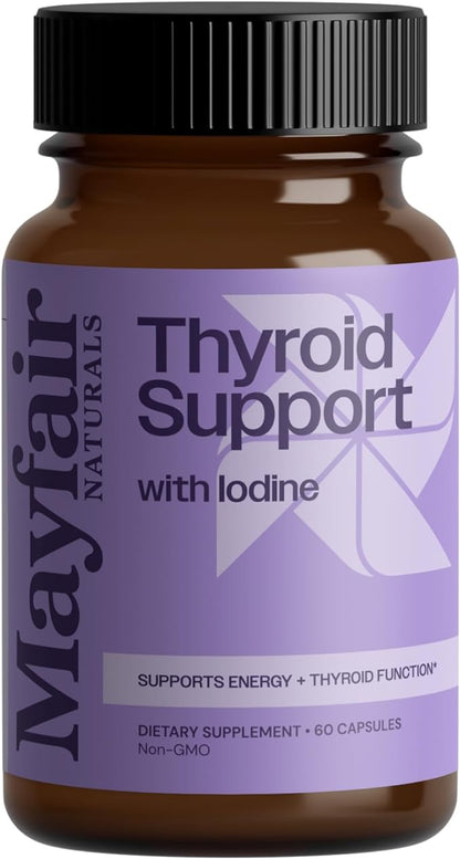 Thyroid Support with Iodine 60 Capsules