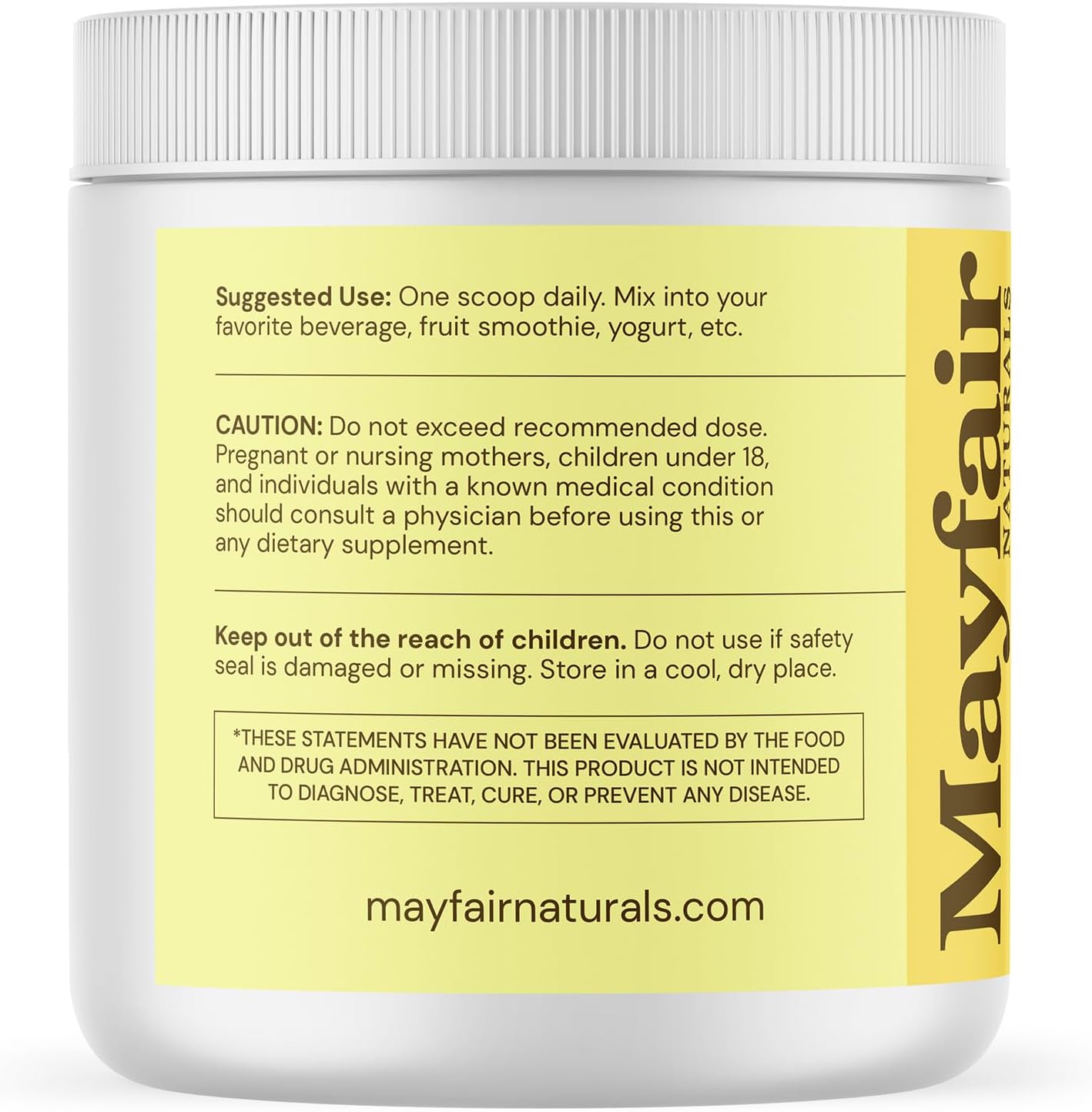 Magnesium Glycinate Powder - Pineapple