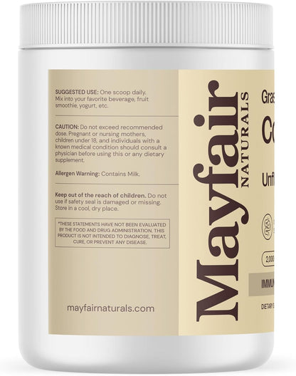 Grass-Fed Bovine Colostrum - Unflavored
