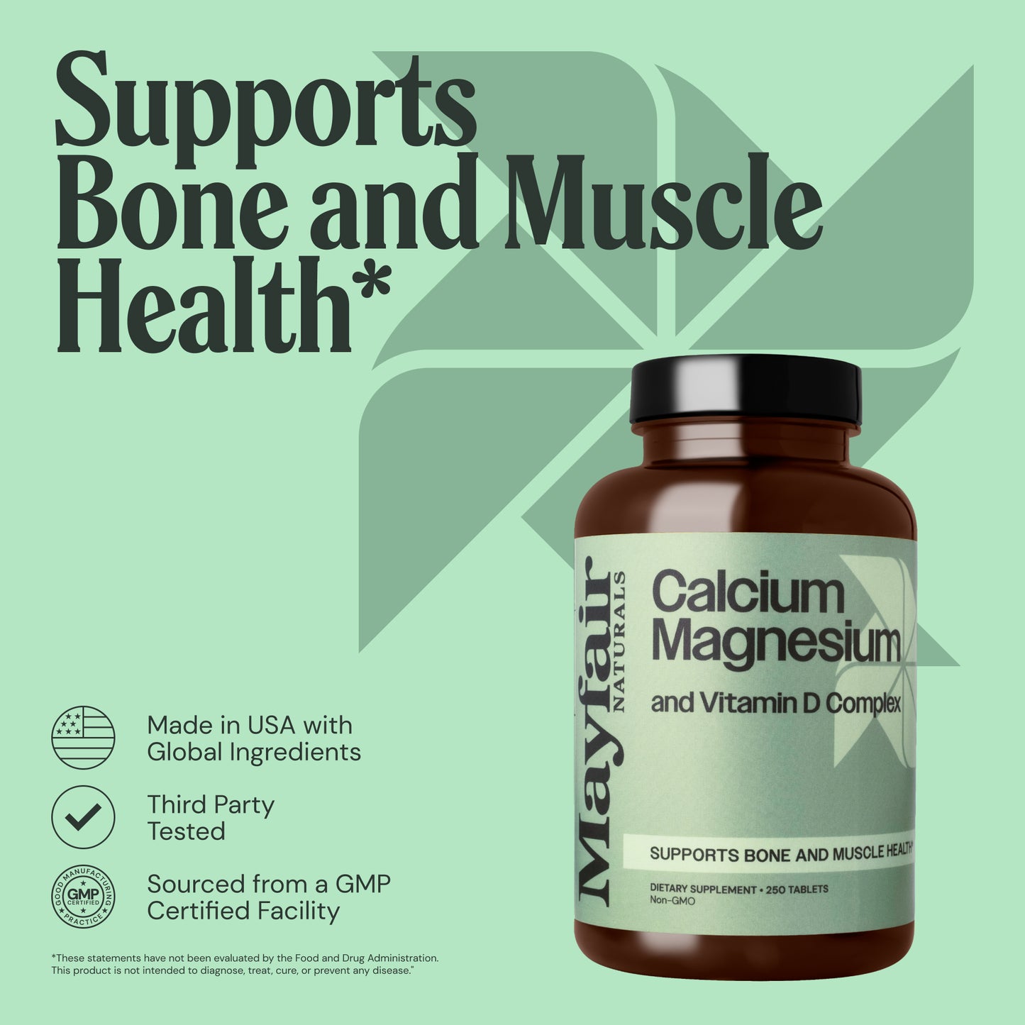 Calcium Magnesium and Vitamin D Complex