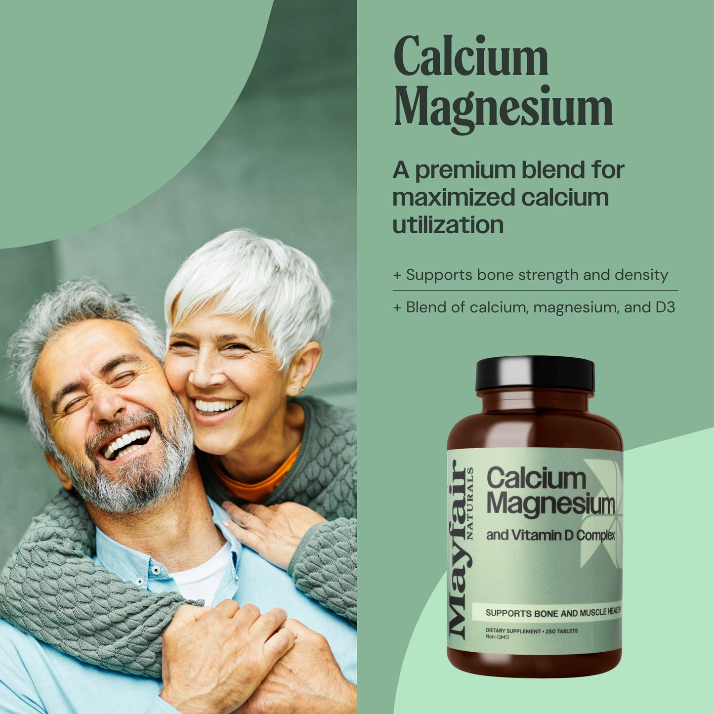 Calcium Magnesium and Vitamin D Complex