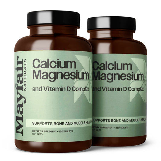 Calcium Magnesium and Vitamin D Complex (2 Pack)