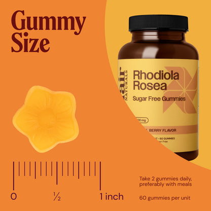 Rhodiola Rosea Sugar-Free Gummies