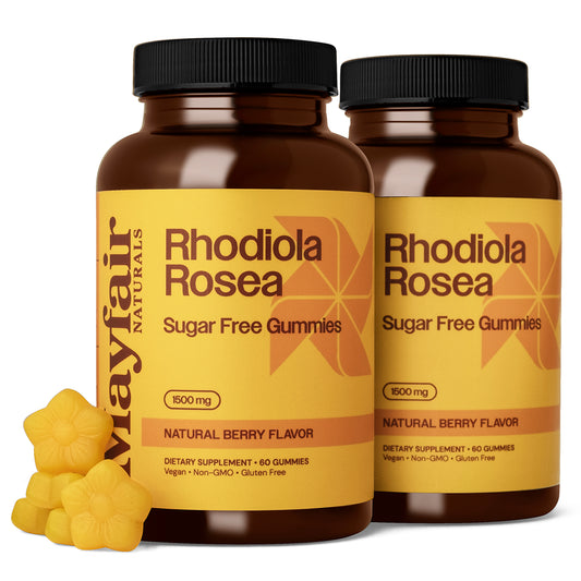 Rhodiola Rosea Sugar-Free Gummies (2 Pack)